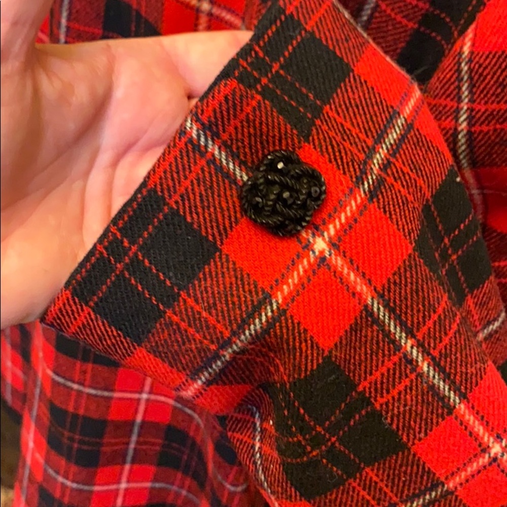 Pendleton Plaid Button-Up Wool Coat - image 6